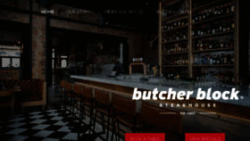 What Butcherblock.co.za website looked like in 2018 (5 years ago)