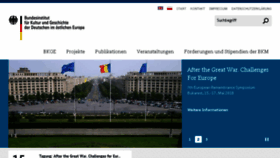 What Bkge.de website looked like in 2018 (5 years ago)