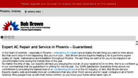 What Bobbrownserviceexperts.com website looked like in 2018 (5 years ago)