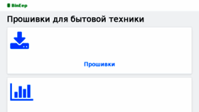 What Bineep.ru website looked like in 2018 (5 years ago)