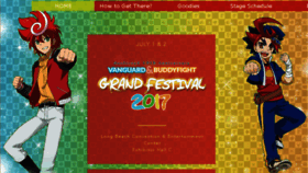 What Bushiroadgrandfest.com website looked like in 2018 (5 years ago)