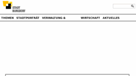 What Burgdorf.ch website looked like in 2018 (5 years ago)