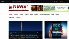 What Britonews.com.br website looked like in 2018 (5 years ago)