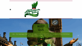 What Britishasparagusfestival.org website looked like in 2018 (5 years ago)