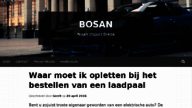 What Bosan-nissan.nl website looked like in 2018 (5 years ago)