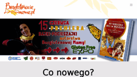 What Bezglutenowamama.pl website looked like in 2018 (5 years ago)