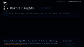 What Barnetknights.com website looked like in 2018 (5 years ago)