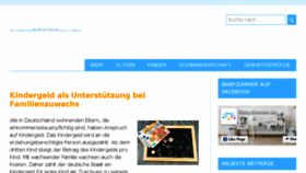 What Babyzimmer.de website looked like in 2018 (5 years ago)