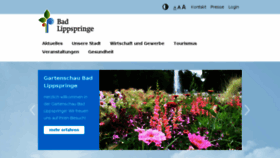 What Bad-lippspringe.de website looked like in 2018 (5 years ago)