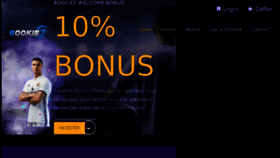 What Bookie7.com website looked like in 2018 (6 years ago)