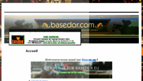 What Basedor.com website looked like in 2018 (5 years ago)