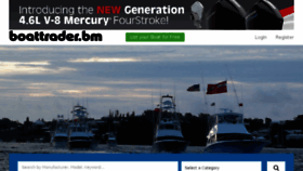What Boattrader.bm website looked like in 2018 (5 years ago)