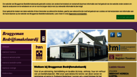 What Bruggemangroep.nl website looked like in 2018 (5 years ago)