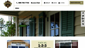 What Buyplantationshutters.com website looked like in 2018 (5 years ago)