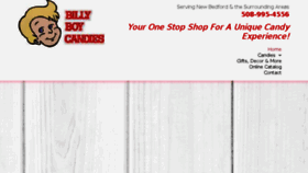 What Billyboycandiesinc.com website looked like in 2018 (5 years ago)