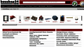 What Baushop24.com website looked like in 2018 (5 years ago)
