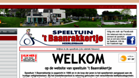 What Baanrakkertje.nl website looked like in 2018 (5 years ago)