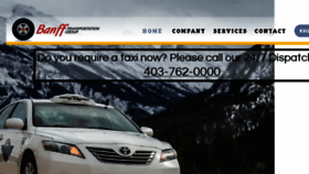 What Banfftransportation.com website looked like in 2018 (5 years ago)