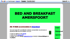 What Bedandbreakfast-amersfoort.com website looked like in 2018 (5 years ago)