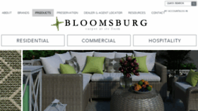 What Bloomsburgcarpet.com website looked like in 2018 (5 years ago)