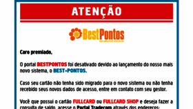 What Bestpontos.com.br website looked like in 2018 (5 years ago)
