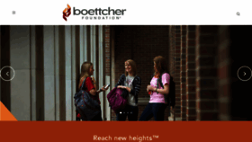 What Boettcherfoundation.org website looked like in 2018 (5 years ago)
