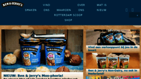 What Benjerry.nl website looked like in 2018 (5 years ago)