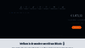 What Bitcoin.nl website looked like in 2018 (5 years ago)