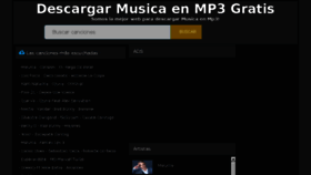 What Baja-mp3.com website looked like in 2018 (7 years ago)