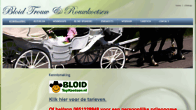 What Bloid.nl website looked like in 2018 (5 years ago)