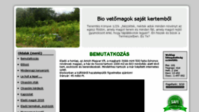 What Biovetomag.hupont.hu website looked like in 2018 (5 years ago)