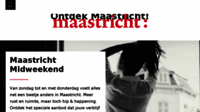 What Bezoekmaastricht.nl website looked like in 2018 (6 years ago)