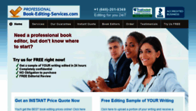 What Book-editing-services.com website looked like in 2018 (5 years ago)