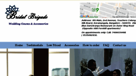 What Bridalbrigadein.hostgator.co.in website looked like in 2018 (5 years ago)