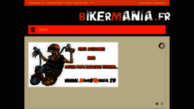 What Bikermania.fr website looked like in 2018 (5 years ago)