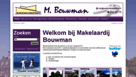 What Bouwmanmakelaardij.nl website looked like in 2018 (5 years ago)