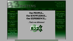 What B3systems.com website looked like in 2018 (5 years ago)