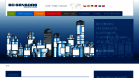 What Bdsensors.cz website looked like in 2018 (5 years ago)