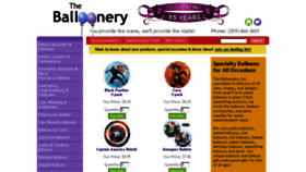 What Ballooneryinc.com website looked like in 2018 (5 years ago)