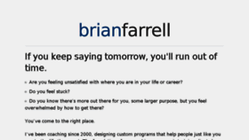 What Bfarrell.com website looked like in 2018 (5 years ago)