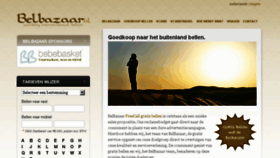 What Belbazaar.nl website looked like in 2018 (5 years ago)