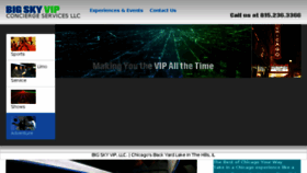 What Bigskyvip.com website looked like in 2018 (5 years ago)