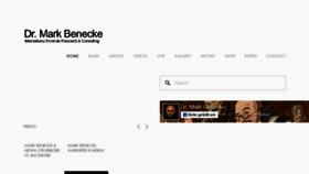 What Benecke.com website looked like in 2018 (5 years ago)
