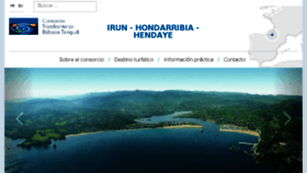 What Bidasoa-txingudi.com website looked like in 2018 (5 years ago)