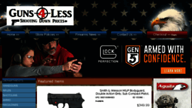 What Buyguns4less.com website looked like in 2018 (5 years ago)