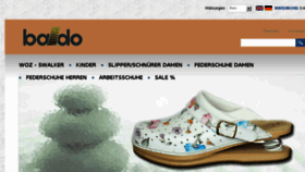 What Baldo-shop.de website looked like in 2018 (5 years ago)