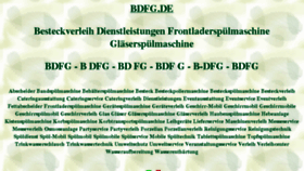 What Bdfg.de website looked like in 2018 (5 years ago)