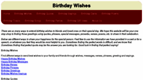What Birthdaywishesquotes4u.com website looked like in 2018 (5 years ago)