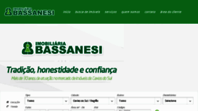 What Bassanesi.com.br website looked like in 2018 (5 years ago)