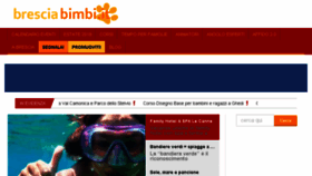 What Bresciabimbi.it website looked like in 2018 (5 years ago)